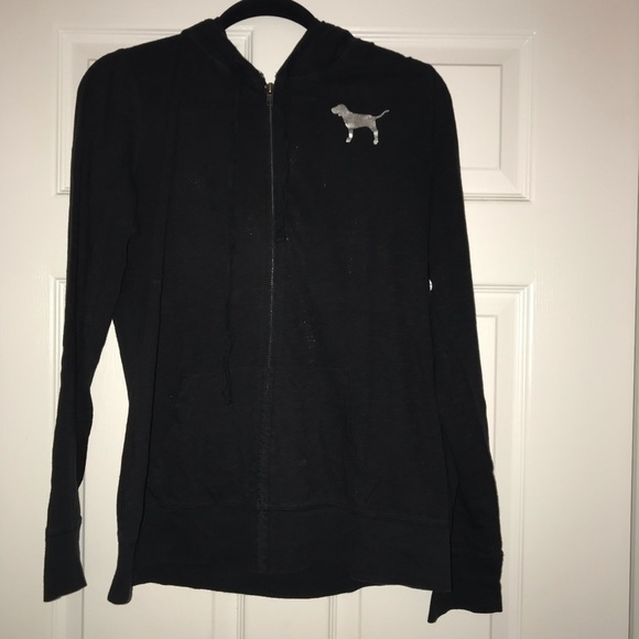 PINK Victoria's Secret Sweaters - PINK Victoria’s secret lightweight hoodie